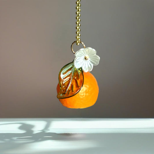 Orange Charm - Tumbler Handle Charm