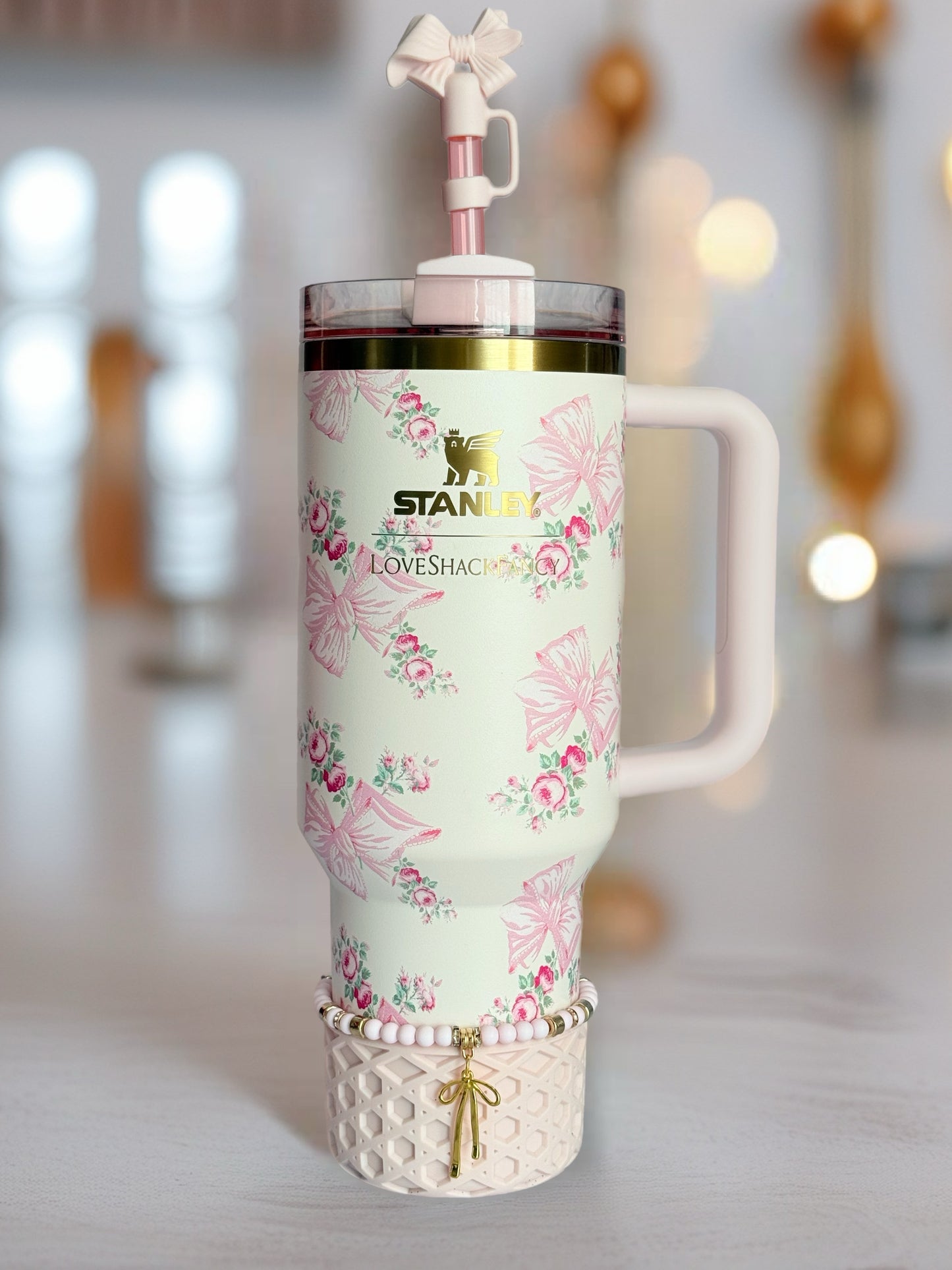 Chantilly Bow Tumbler Bracelet