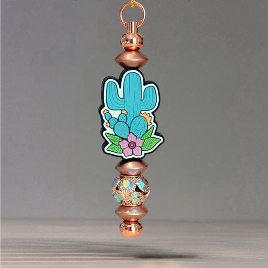Sonoran Cactus Bar Charm - Tumbler Handle Charm