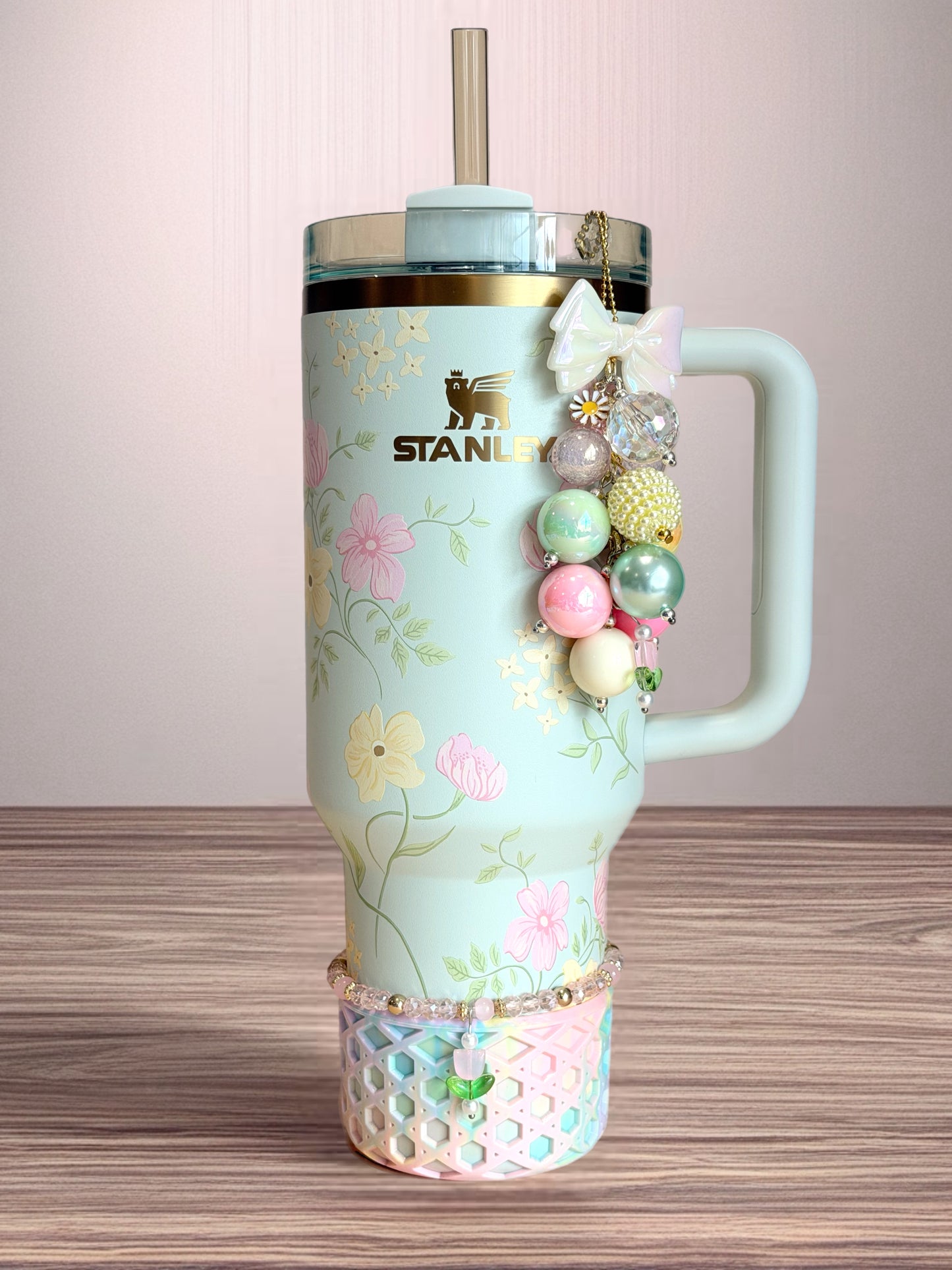 Spring Blossom Bauble Charm - Tumbler Handle Charm
