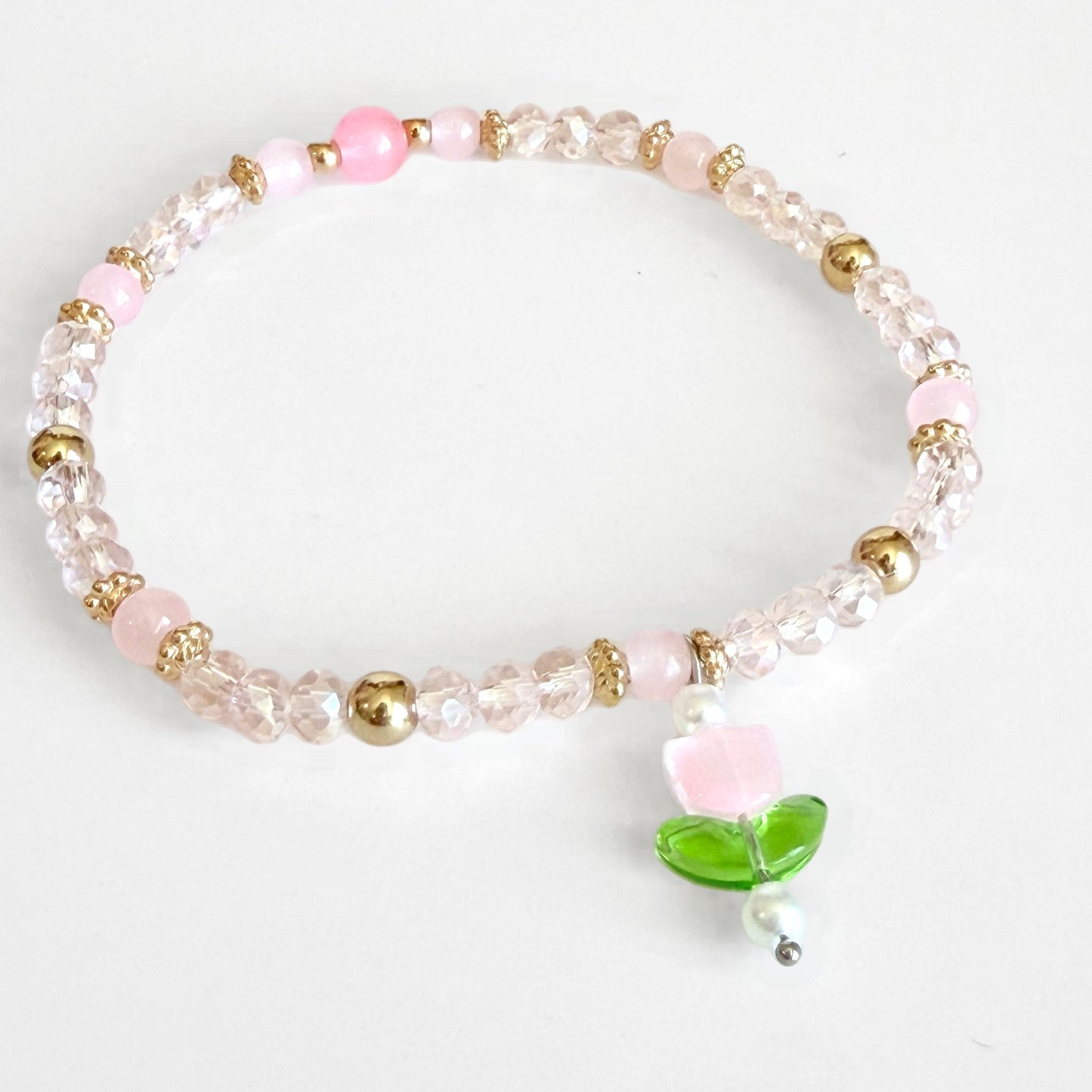 Spring Blossom Tumbler Bracelet