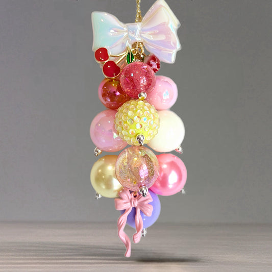 Berries & Cream Bauble Charm - Tumbler Handle Charm