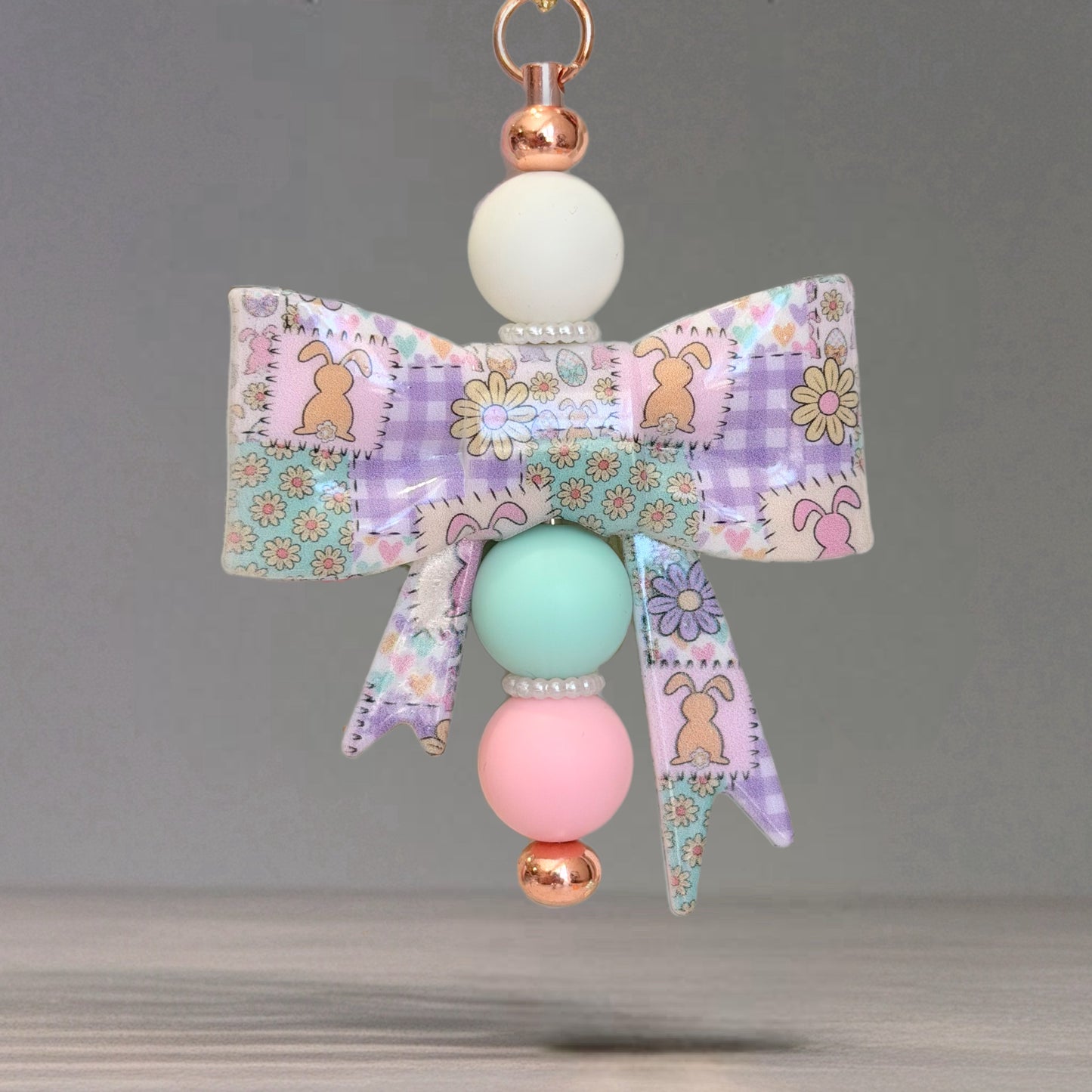 Easter 3d Bow Charm - Tumbler Handle Charm