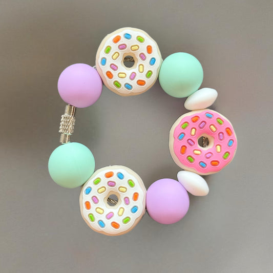 Donuts Handle Bracelet - Tumbler Handle Charm