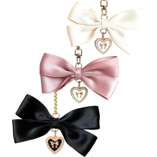 Fancy Bow Charms- Tumbler Handle Charm