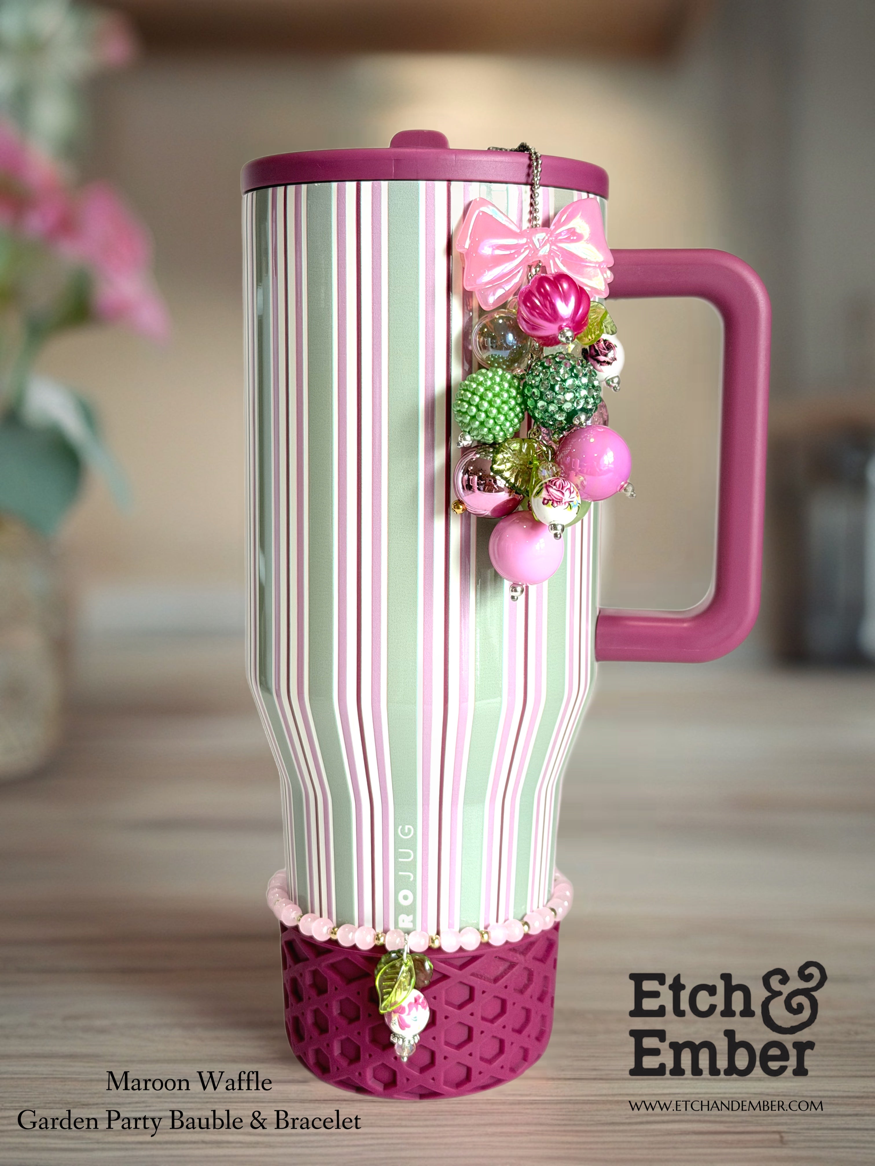 Stanley Spring Blossom Accessories | Boots & Charms – Etch & Ember