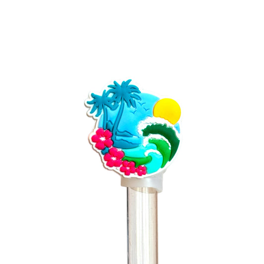 Tropical Straw Topper