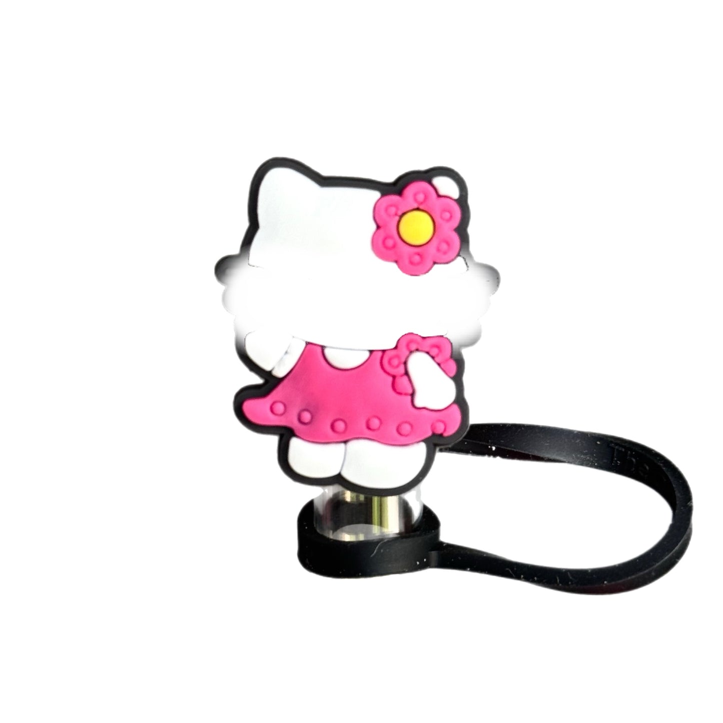 Cute Kitty Straw Topper