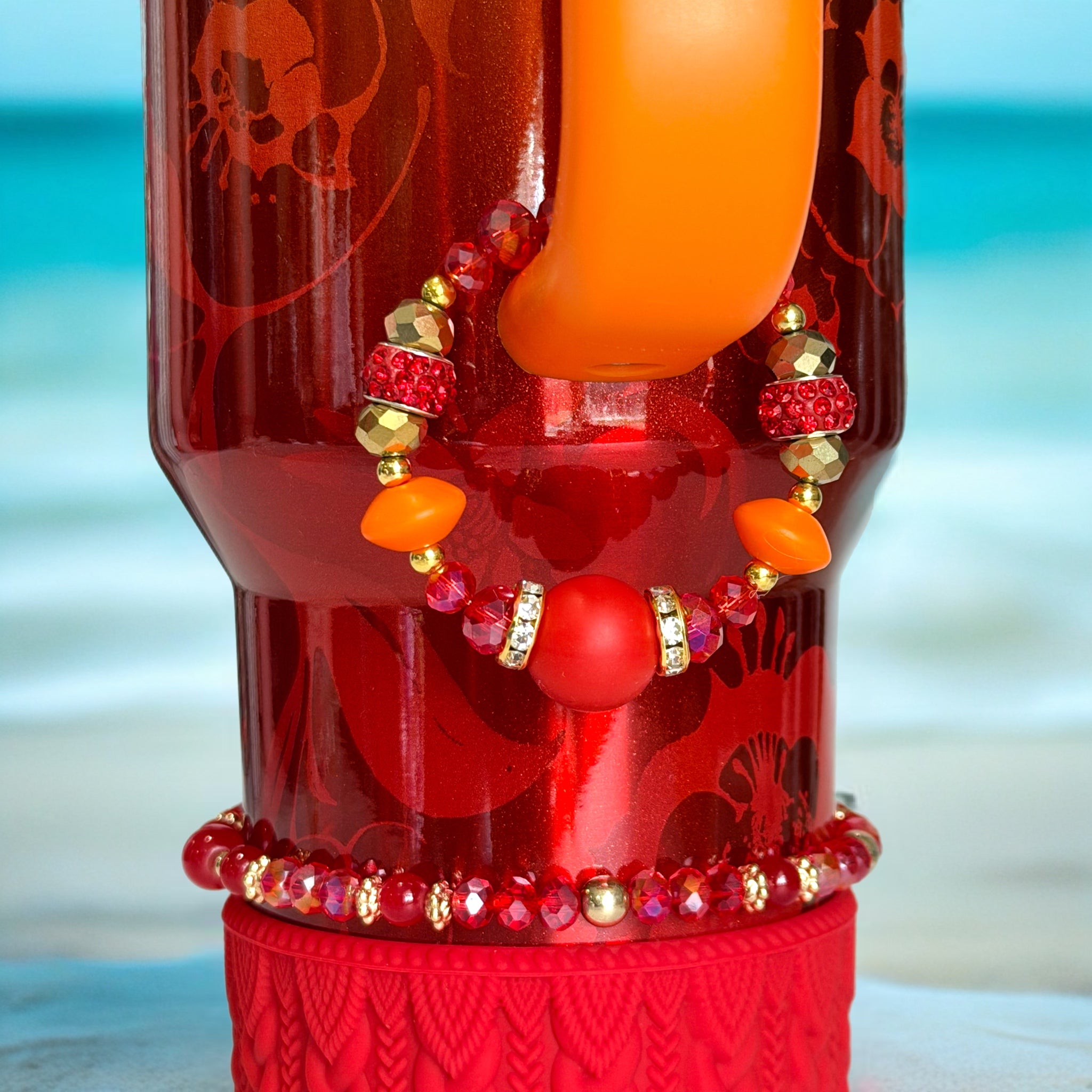 チャーム HALOmama Tropicoqueta Halo Charm – Etch and Ember