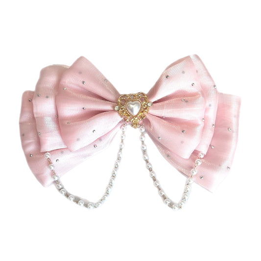 Princess Pink Tumbler Bow