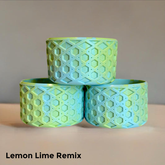 Lemon Lime Remix WAFFLE Tumbler Boot -fits 20-40oz