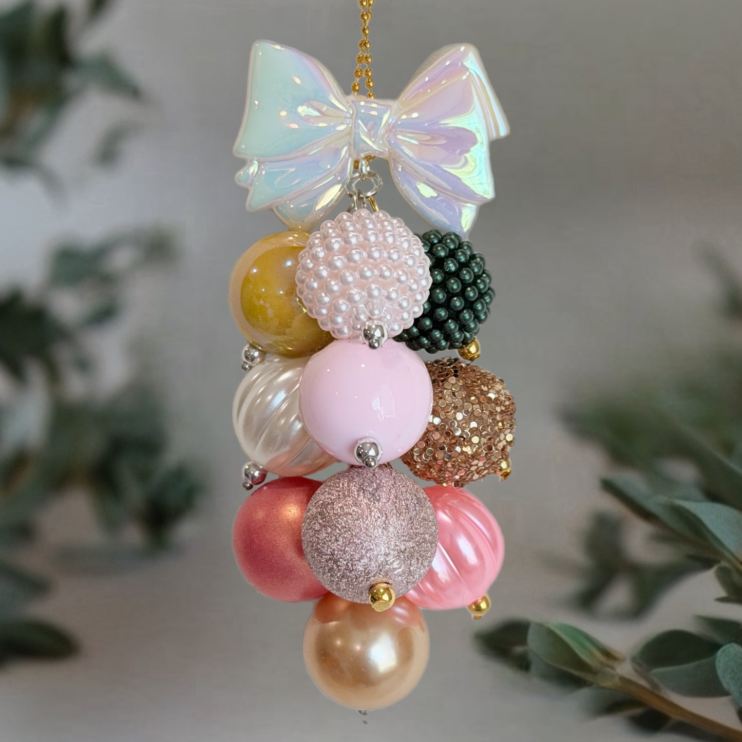 Flower Bouquets Bauble Charm - Tumbler Handle Charm