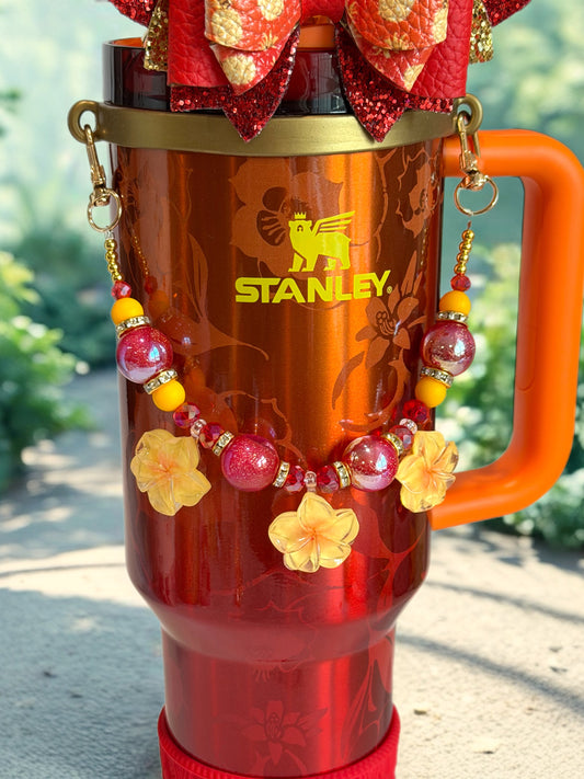 Tropic Deluxe Tumbler Charm Necklace