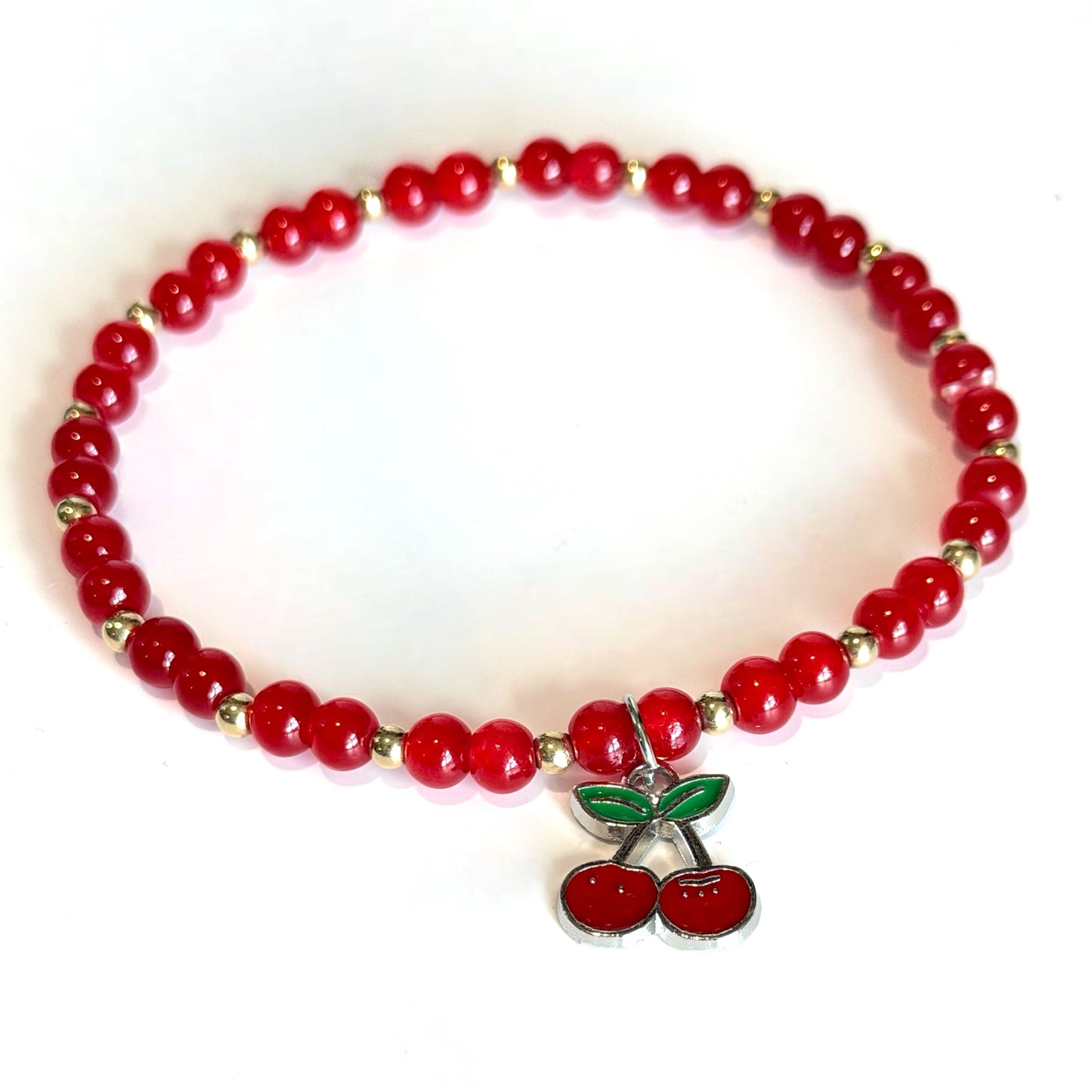 Cherry Tumbler Bracelet