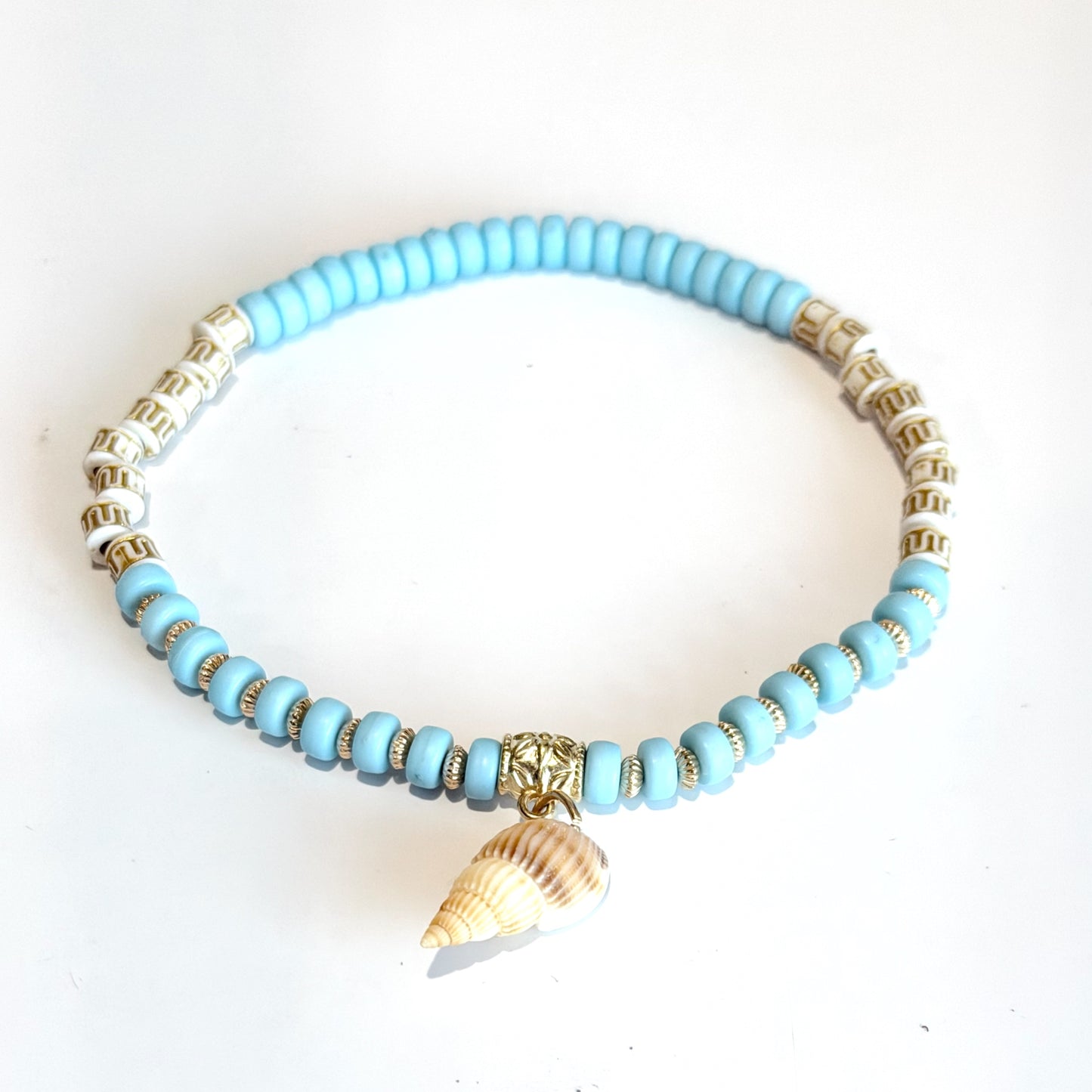Seashell Tumbler Bracelet