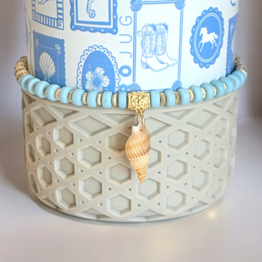 Seashell Tumbler Bracelet