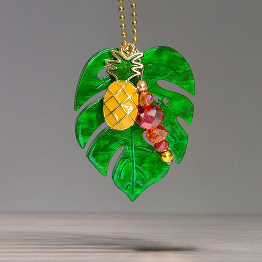 Tropic Monstera Charms - Tumbler Handle Charm