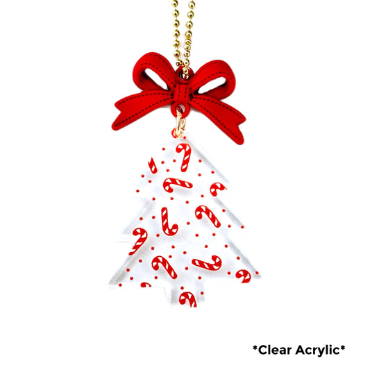 Candy Cane Christmas Charm - Tumbler Handle Charm