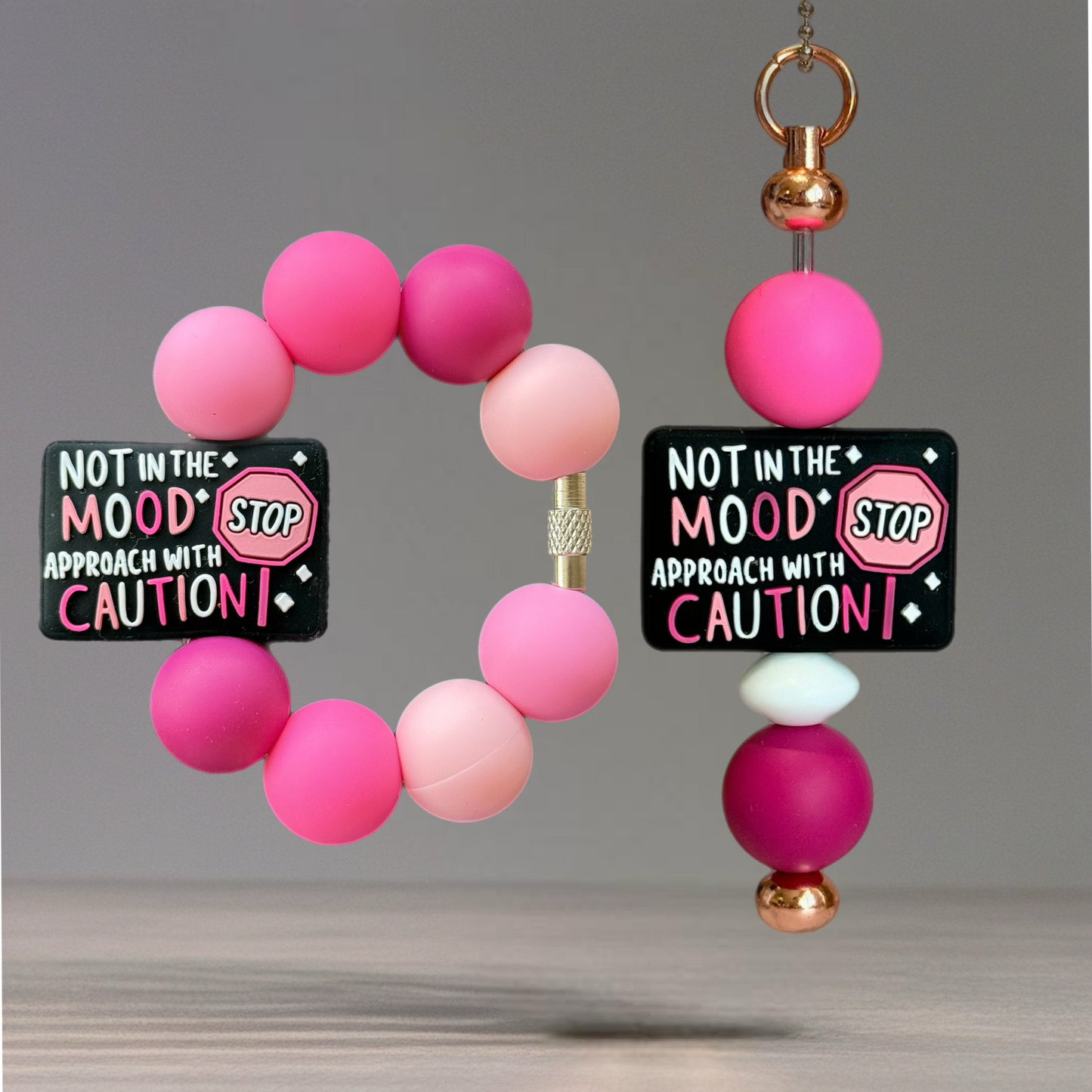 Not in the Mood Charm - Tumbler Handle Charm
