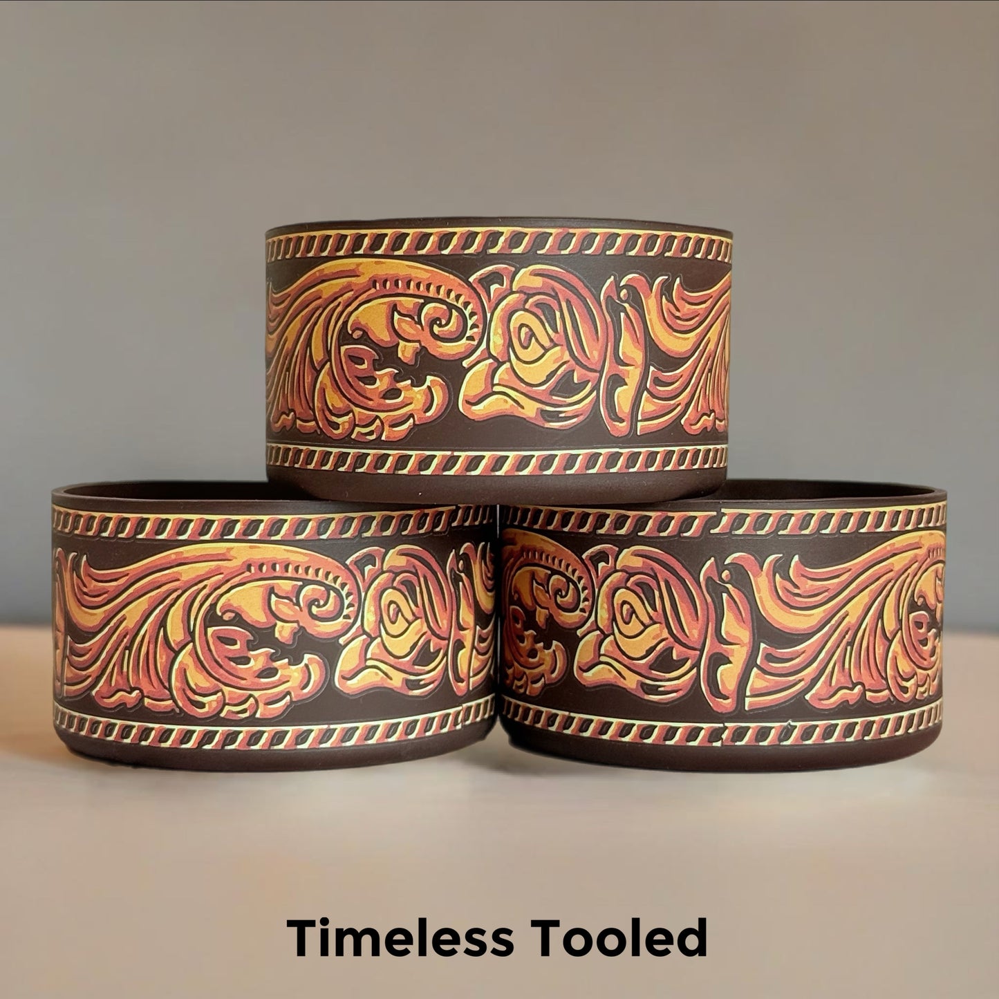 Timeless Tooled Tumbler Boot -fits 20-40oz