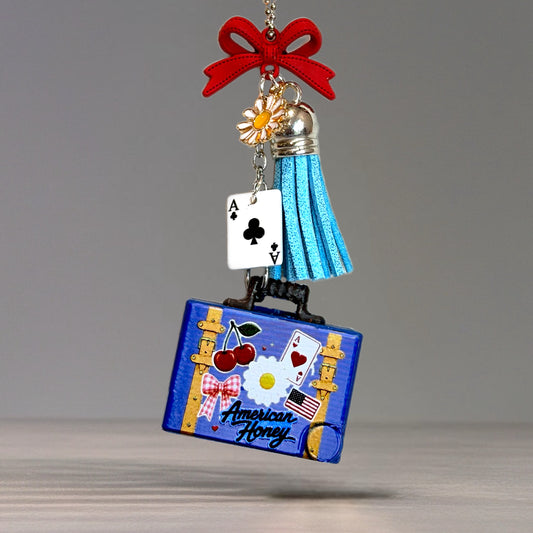 Lucky Getaway Charm Dark Blue - Tumbler Handle Charm