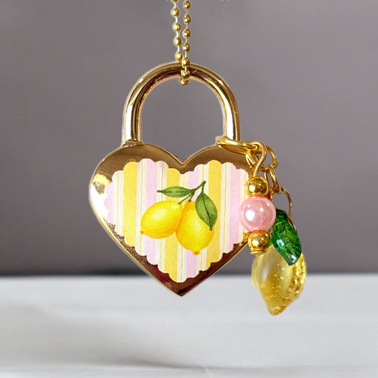 Sweet Citrus Charm - Tumbler Handle Charm