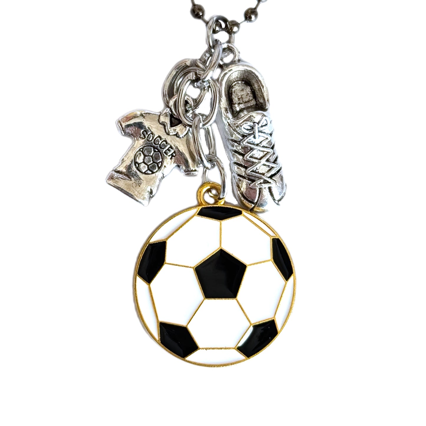 Deluxe Soccer Charm - Tumbler Handle Charm