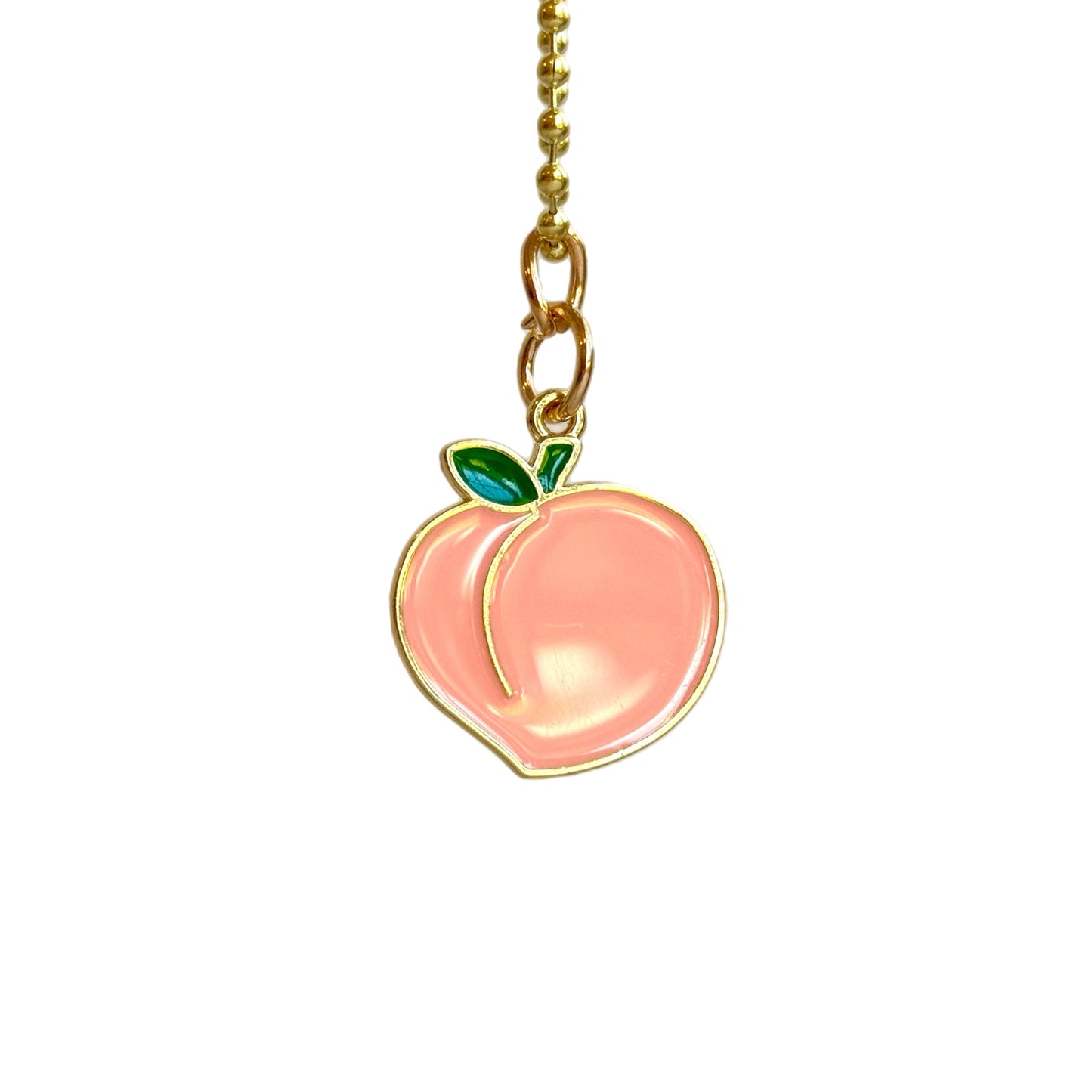 JUST PEACHY Charm - Tumbler Handle Charm