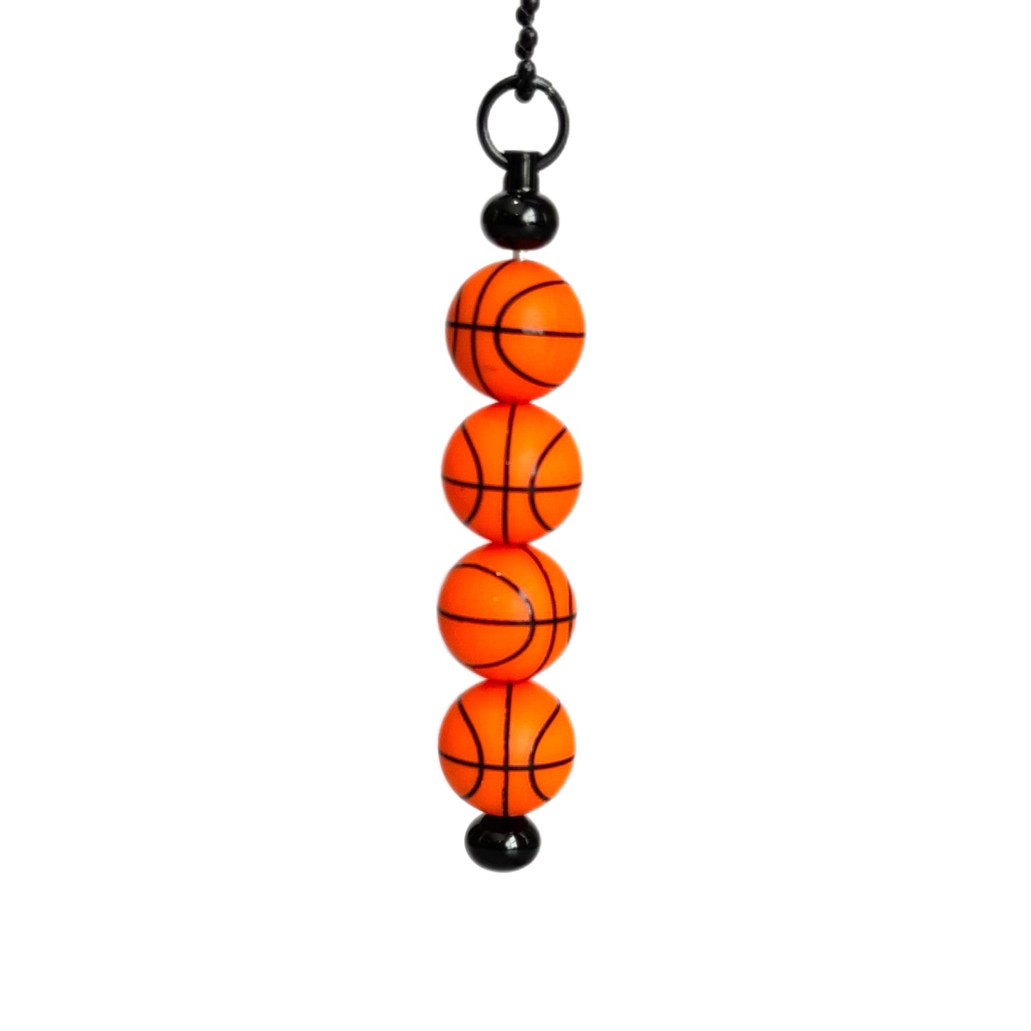 BASKETBALL Bar Charm - Tumbler Handle Charm