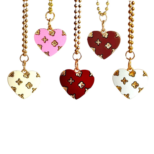 Bougie Heart Charm - Tumbler Handle Charm