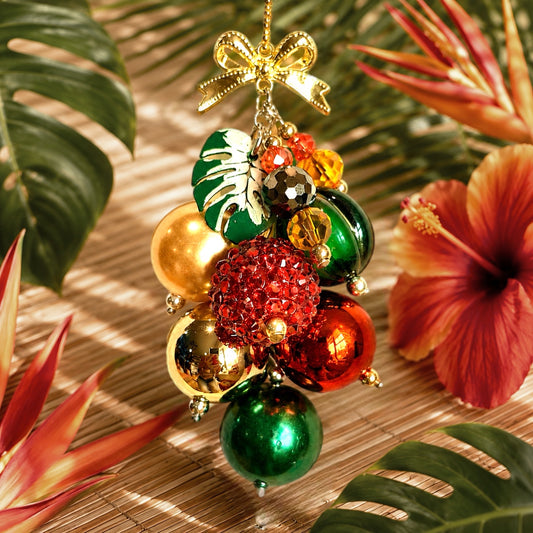 Tropical Woods Bauble Charm - Tumbler Charm