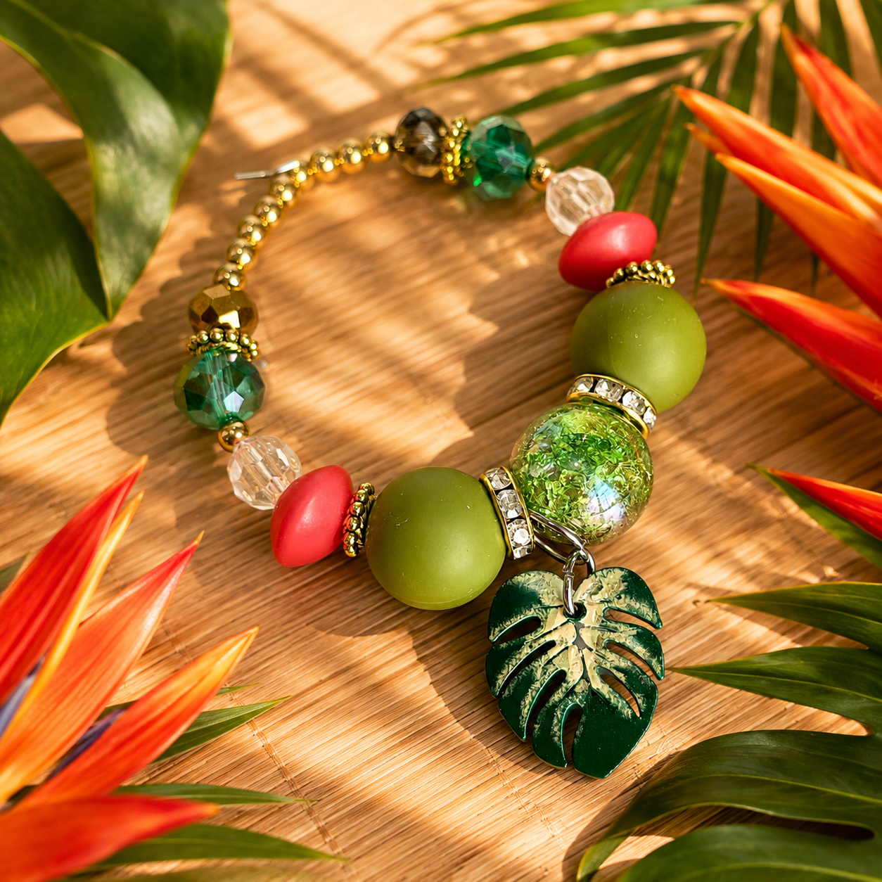 Tropical Woods Halo Charm