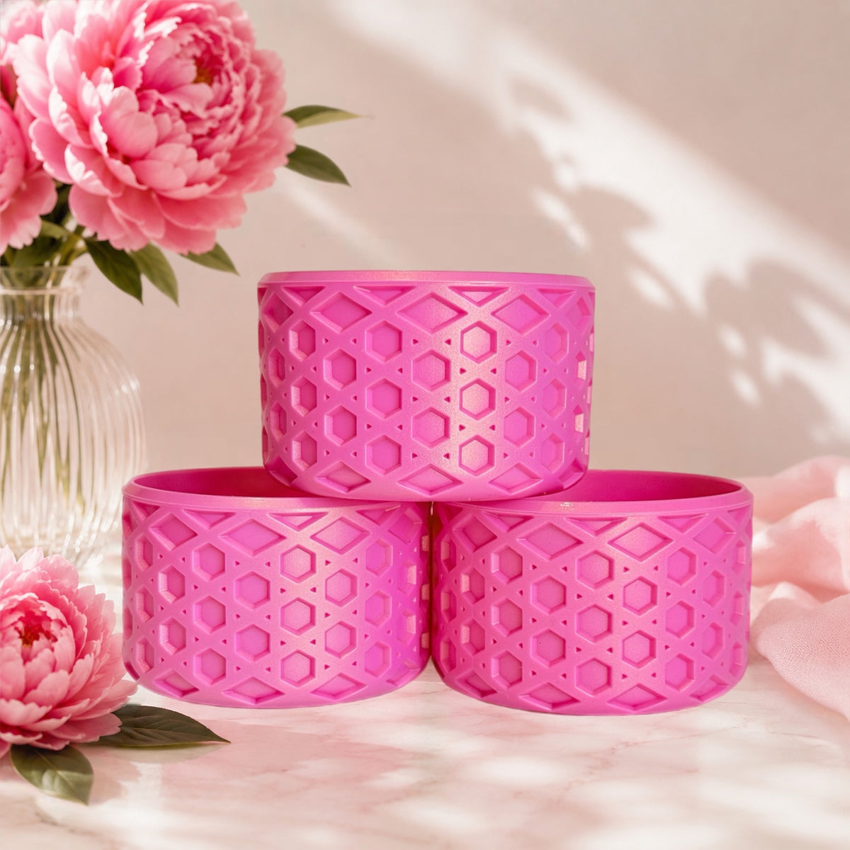 Hot Pink Shimmer Waffle Boot™