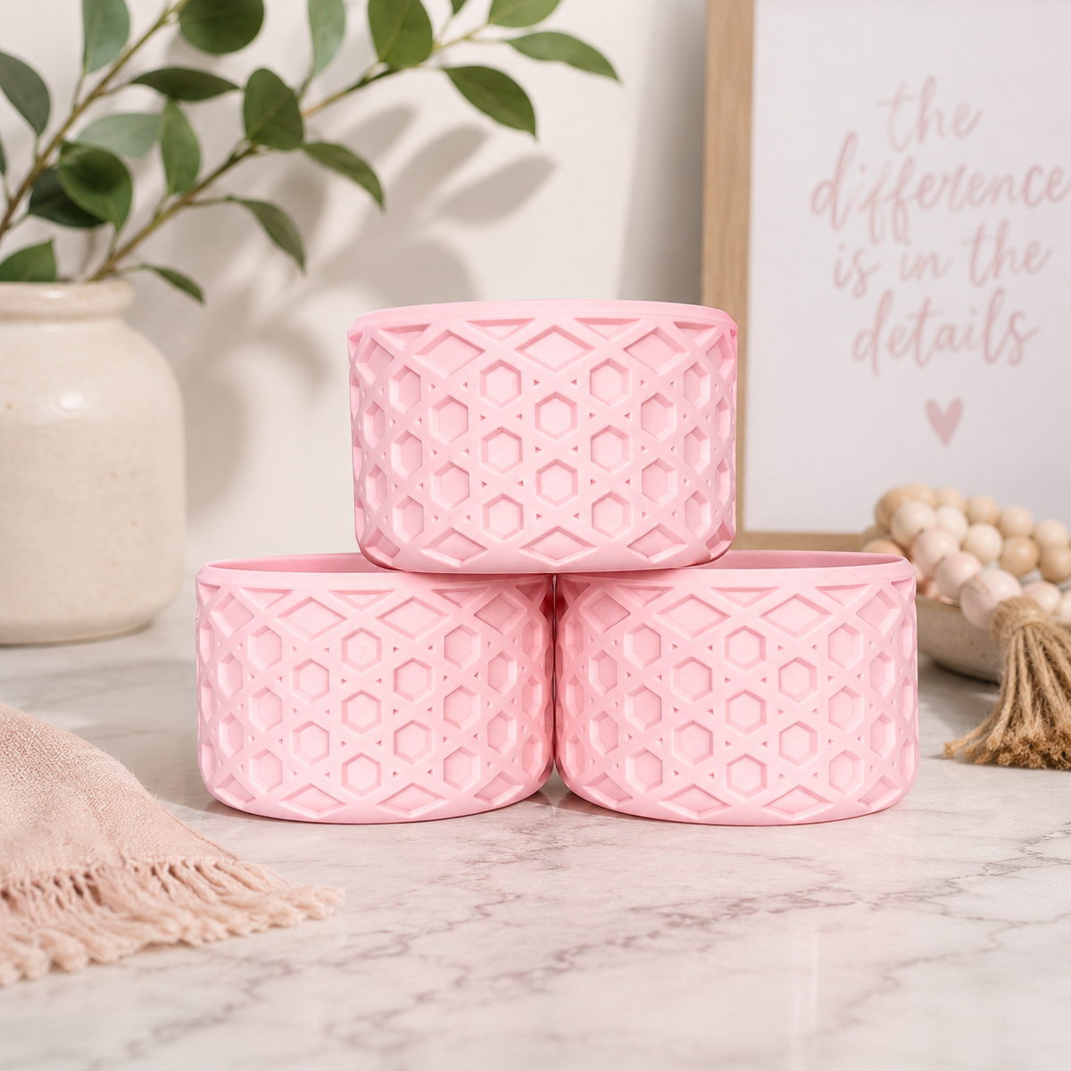 Light Pink Waffle Boots™