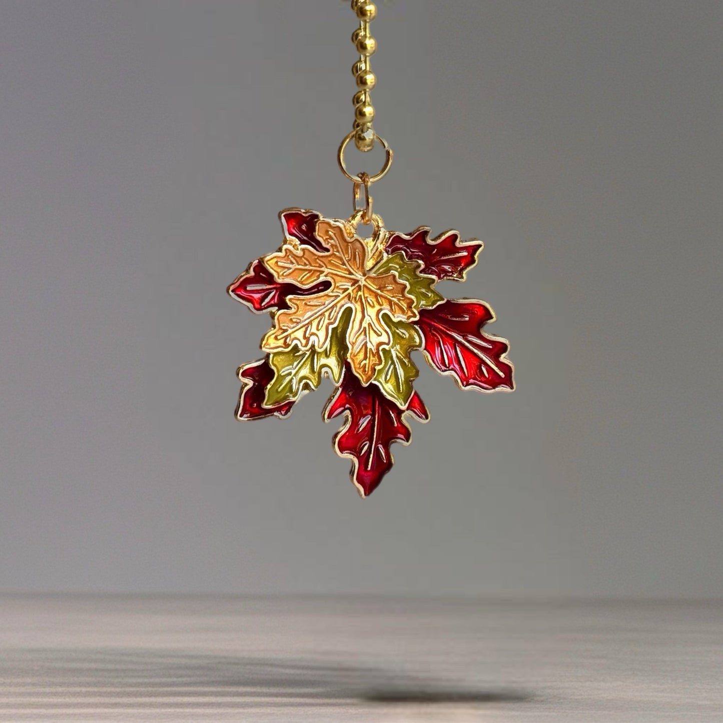 FALL LEAF STACK Charm - Tumbler Handle Charm