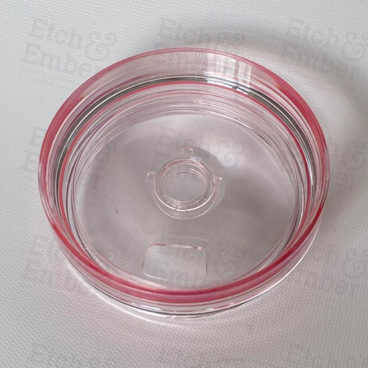 Baby Pink Clear Stanley Colored Lid