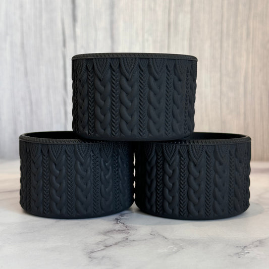 BLACK MACRAME Boot for HydroJug