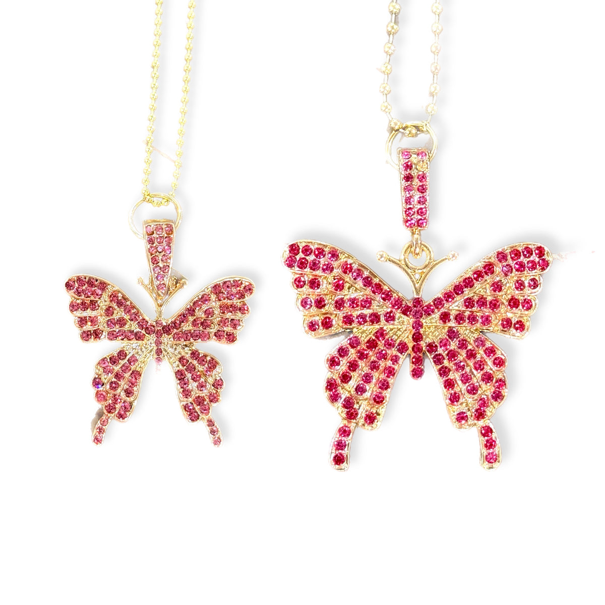 BLING BUTTERFLY Tumbler Handle Charm, view 2, fits Owala FreeSip