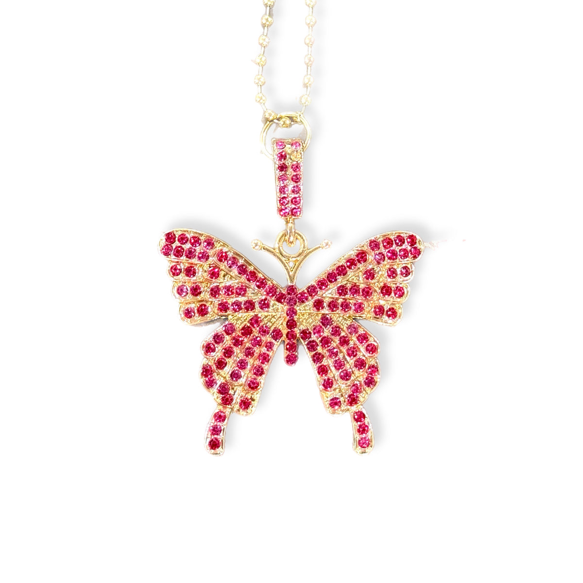 BLING BUTTERFLY Tumbler Handle Charm, view 5, fits Stanley Quencher