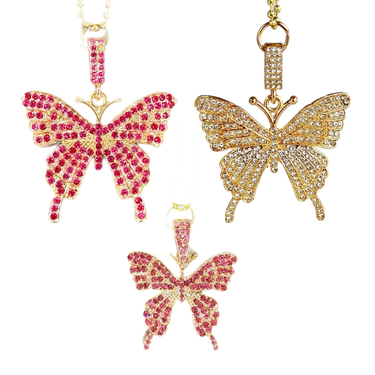 BLING BUTTERFLY Tumbler Handle Charm for Stanley