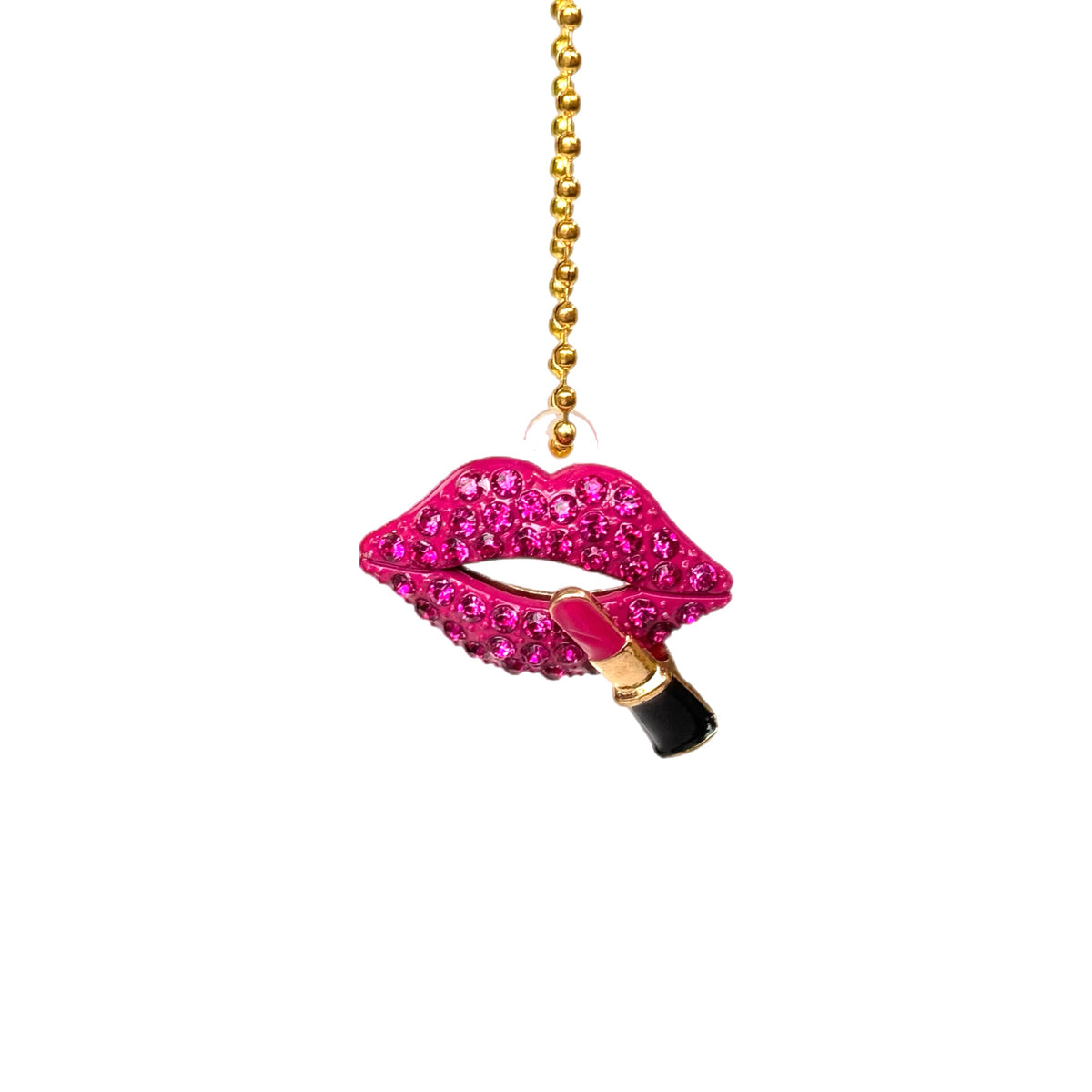 Blingy Lips Tumbler Handle Charm for HydroJug