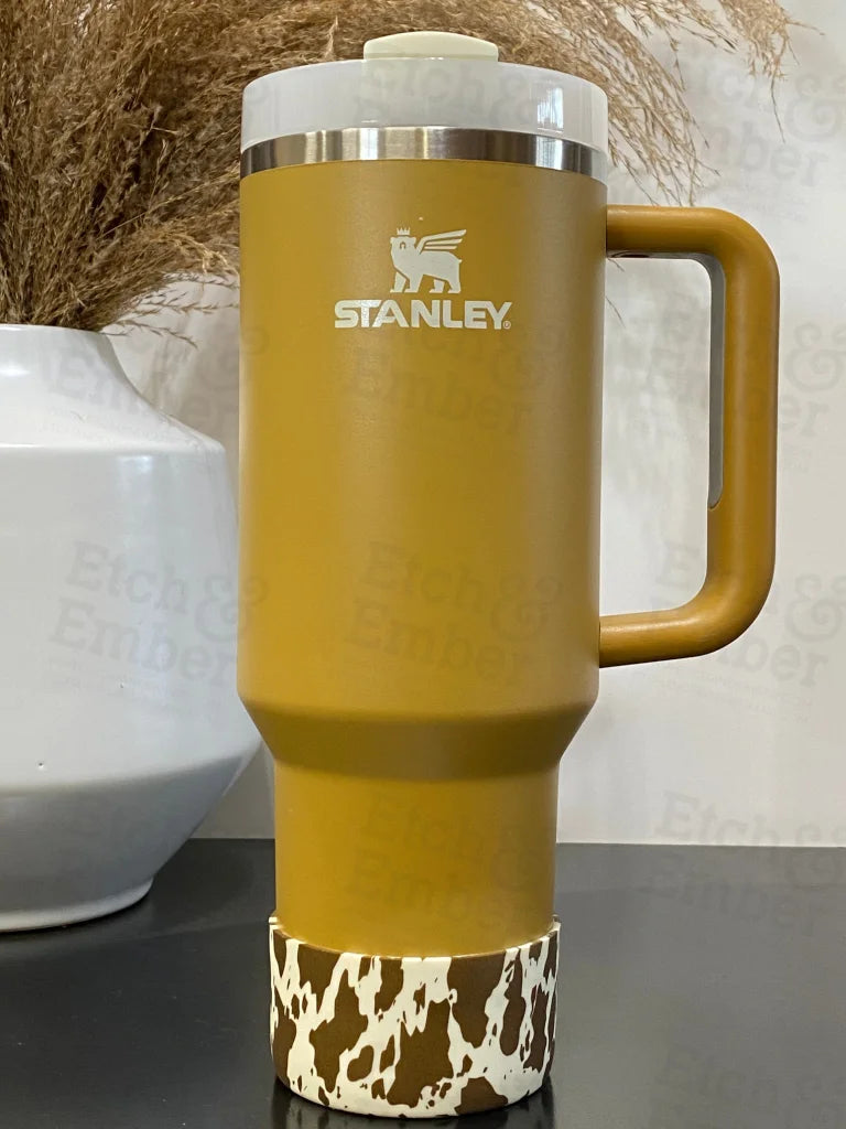40oz Stanley Style Thirst Quencher Tumblers - It’s Fine Cute Cow (cow #5)