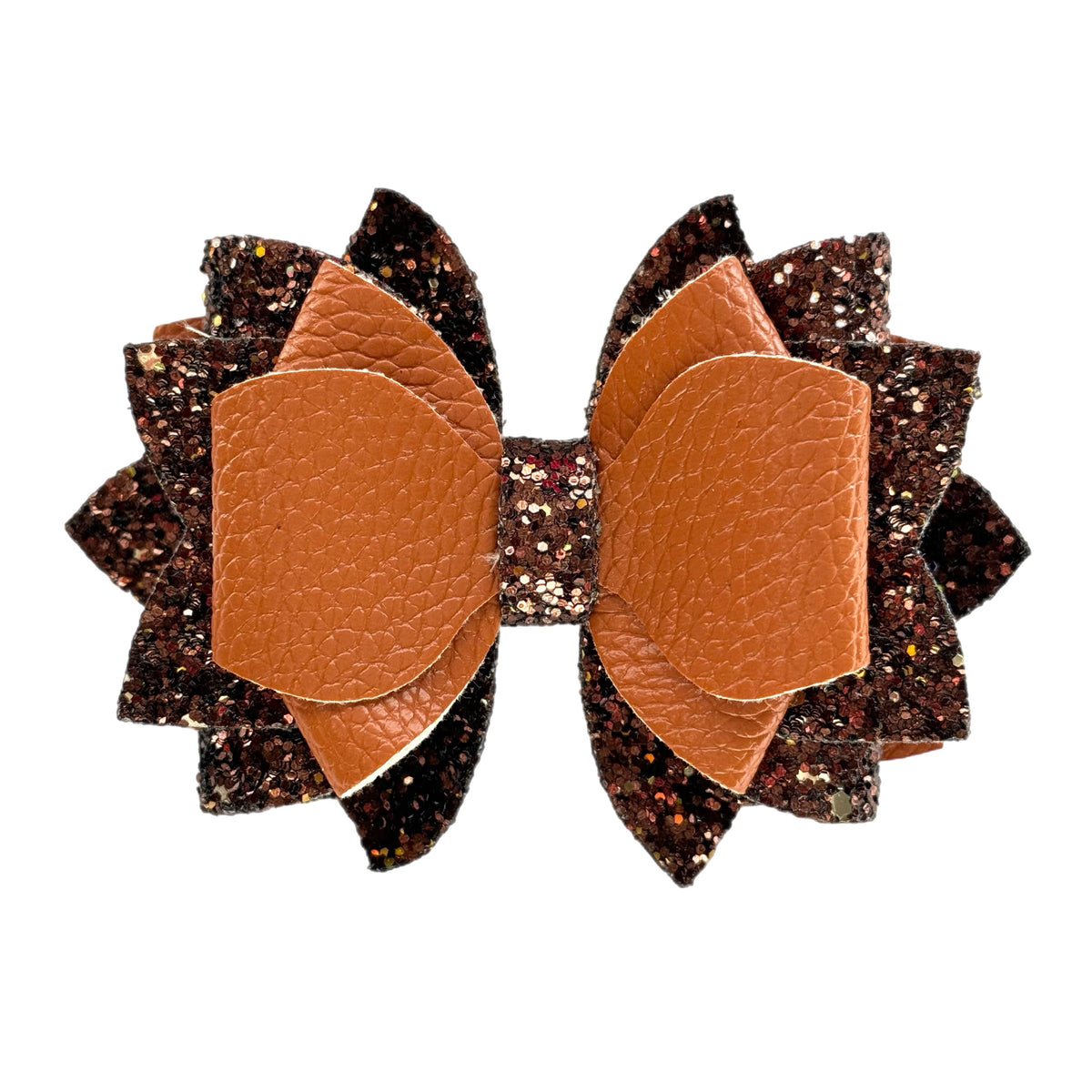 Camel Glitter Tumbler Bow, view 2, fits Owala FreeSip