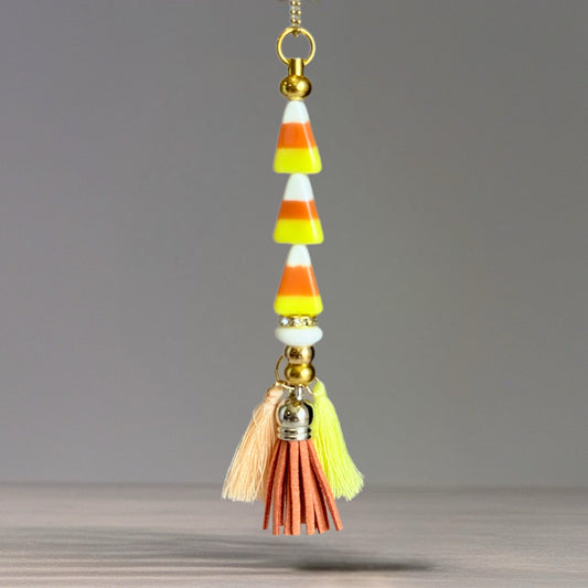 Candy Corn Bar Tumbler Handle Charm for Stanley