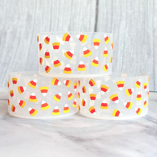 CLEAR Candy Corn Boot