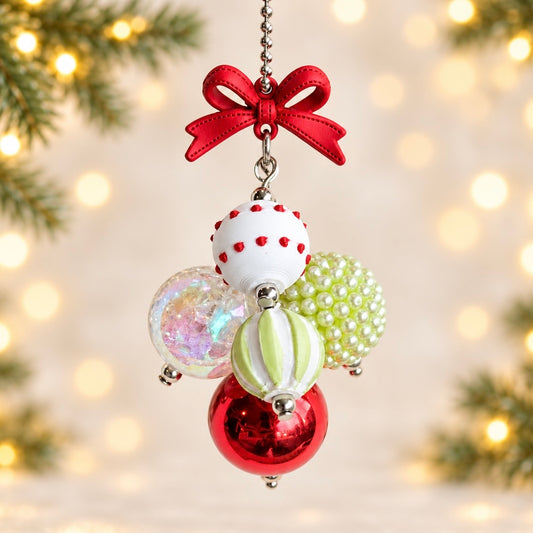 Deck The Halls Bauble Charm for HydroJug