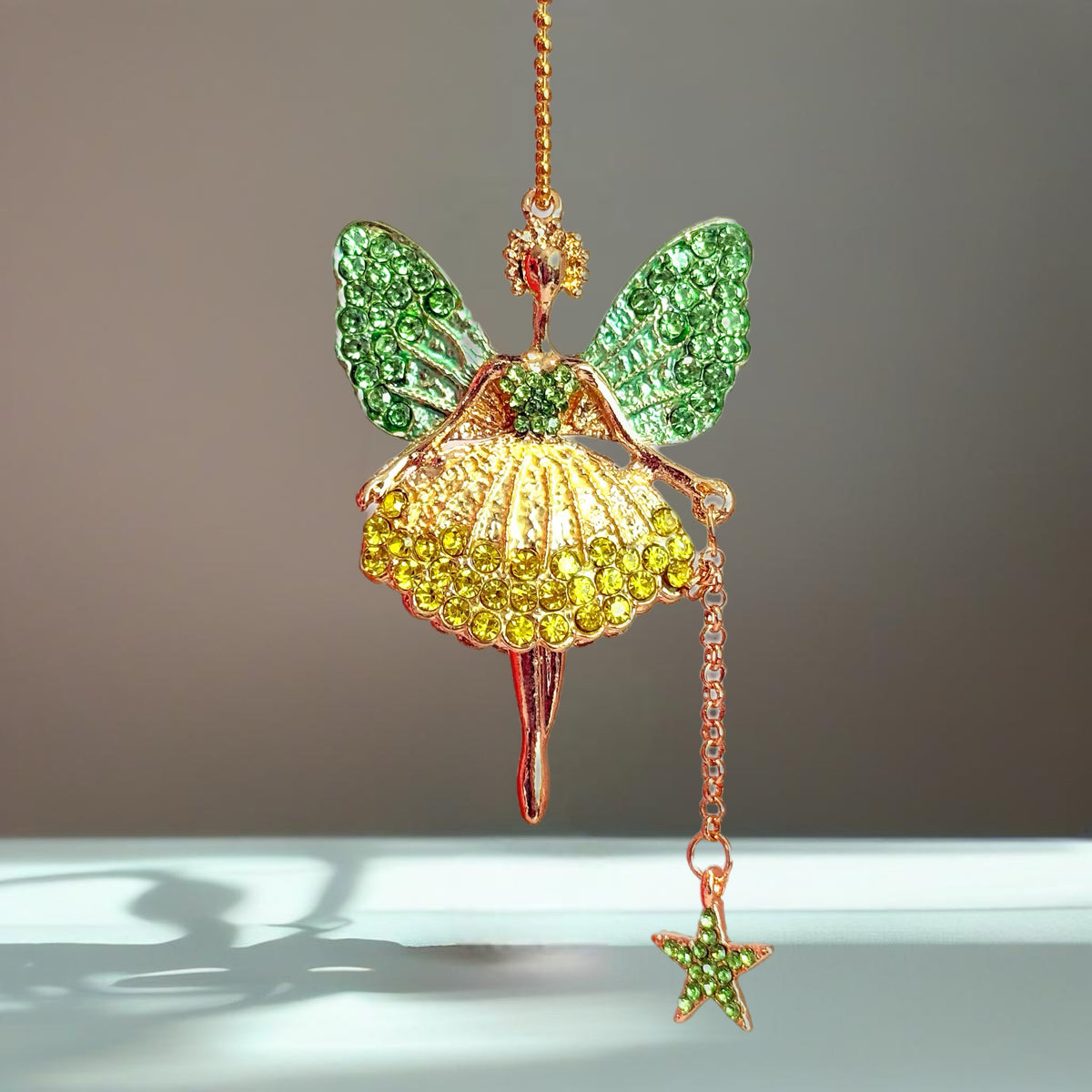Deluxe Fairy Tumbler Handle Charm, view 6, fits HydroJug