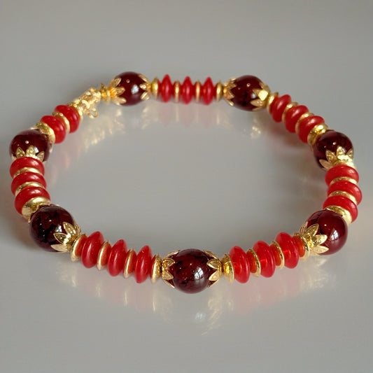 Deluxe Holly Shimmer Tumbler Bracelet for Stanley