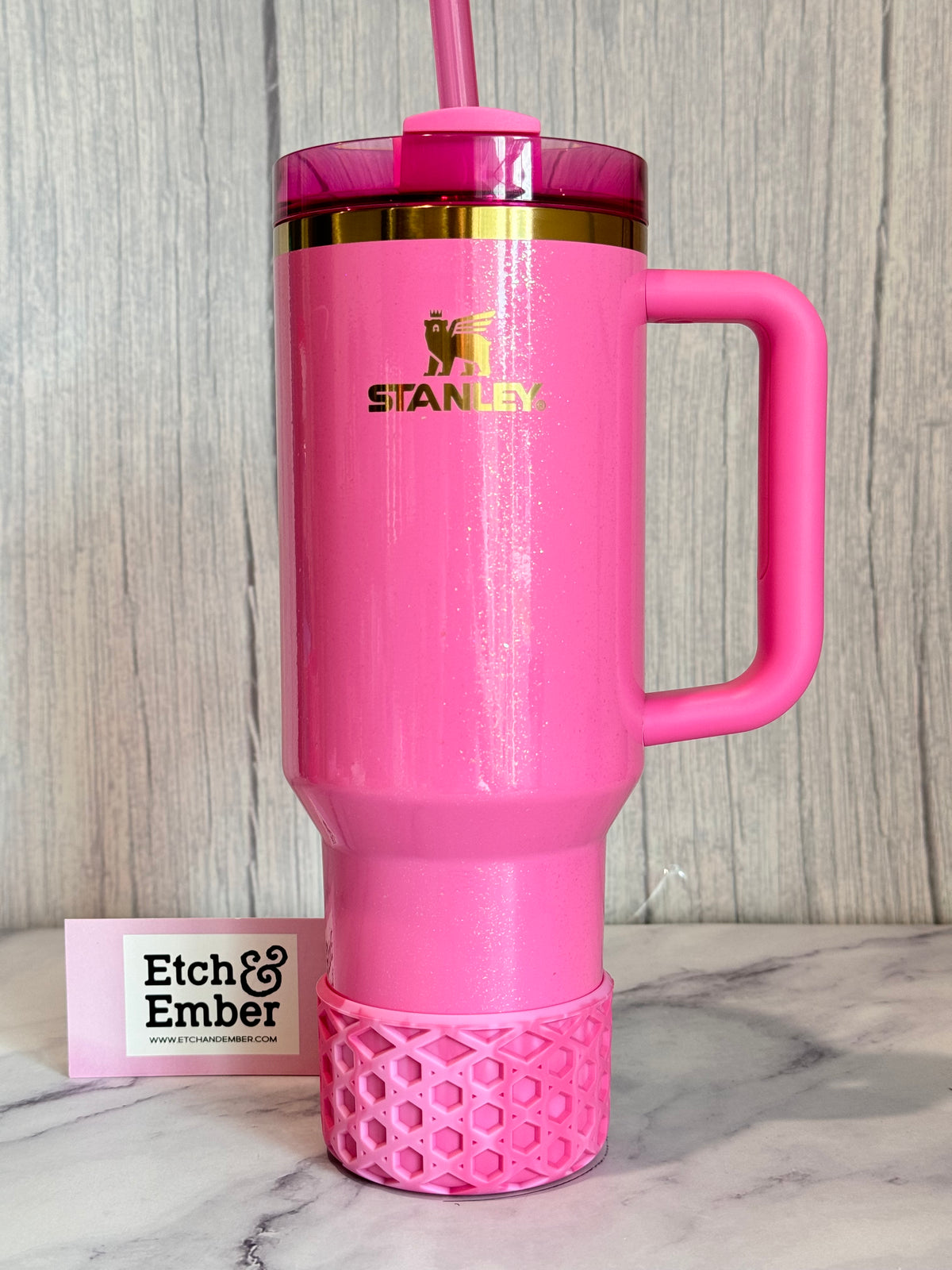 Fairy Floss waffle silicone tumbler boot – view 3