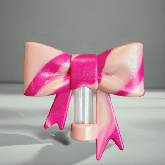 Flockin Fabulous Flamingo 3D Bow Straw Topper for Stanley